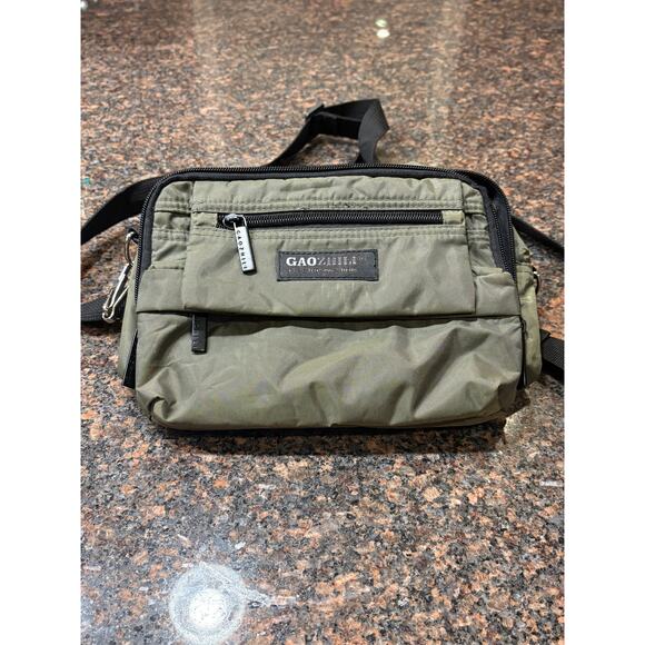 Gaozhili Handbags - Gaozhili Olive Green Nylon Crossbody Bag-Excellent Condition